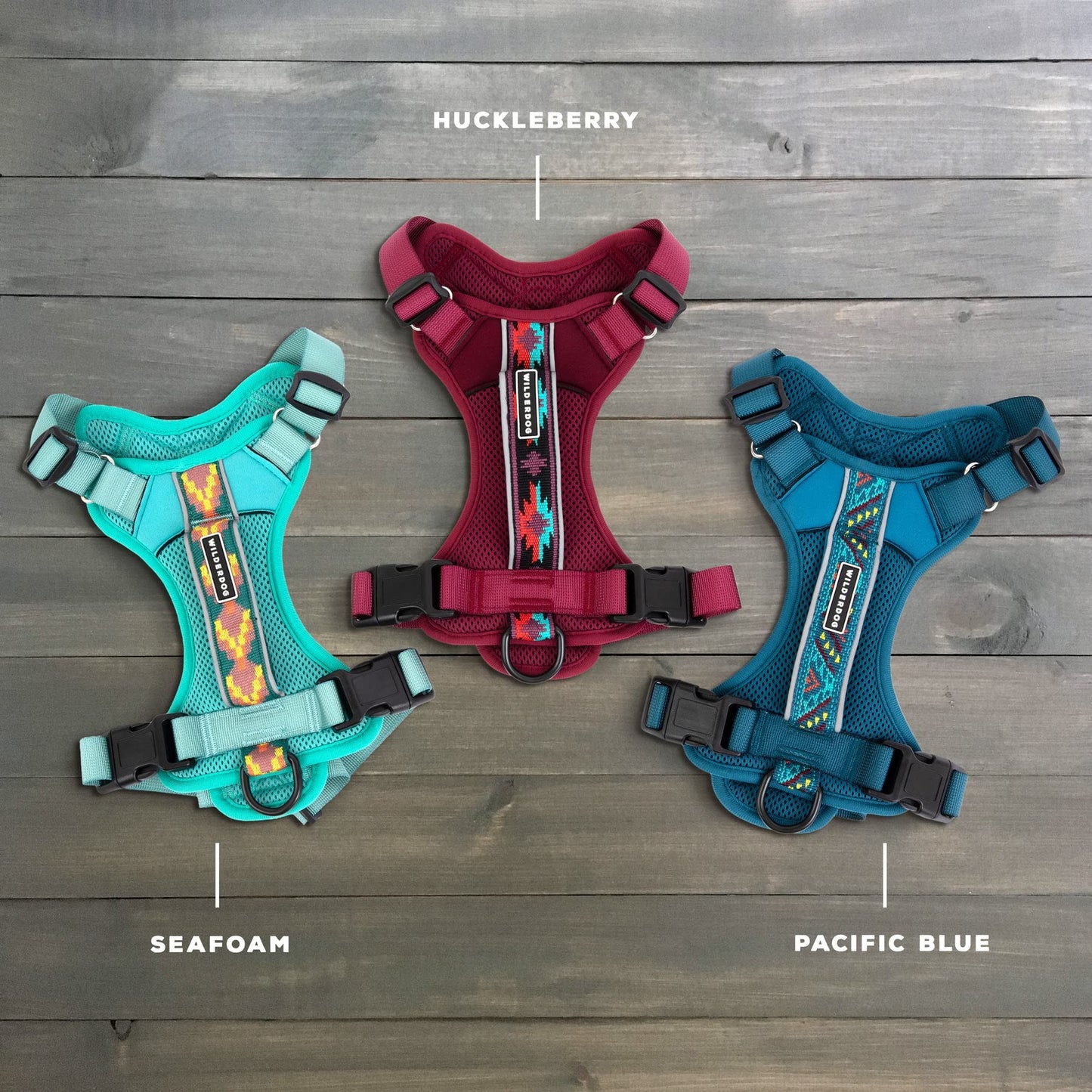 Wilderdog Lightweight Dog Harness with Reflective Straps