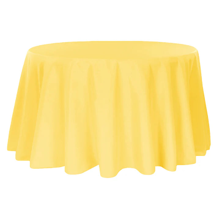 The Finest Round and Rectangle Polyester Tablecloths