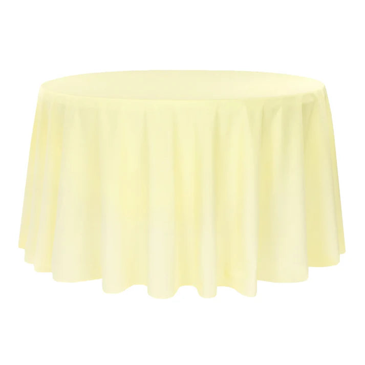 The Finest Round and Rectangle Polyester Tablecloths