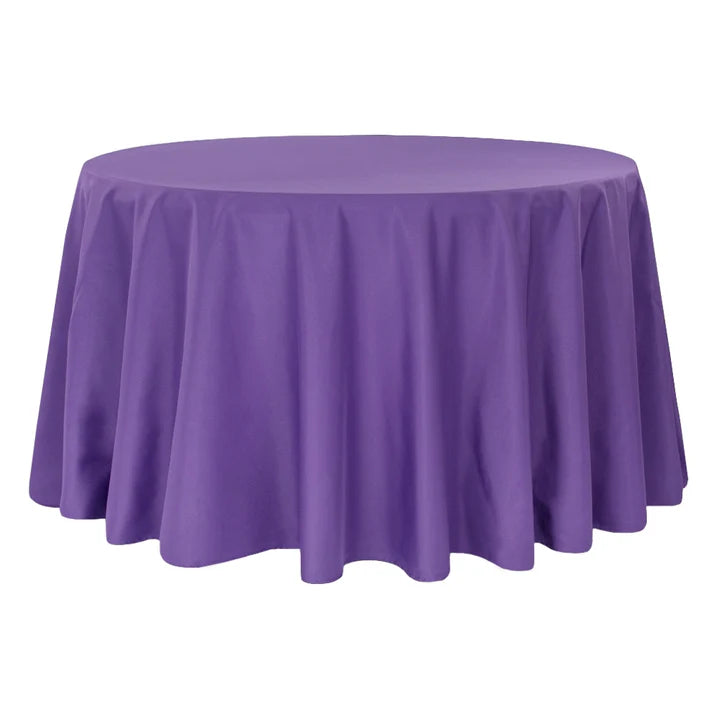 The Finest Round and Rectangle Polyester Tablecloths