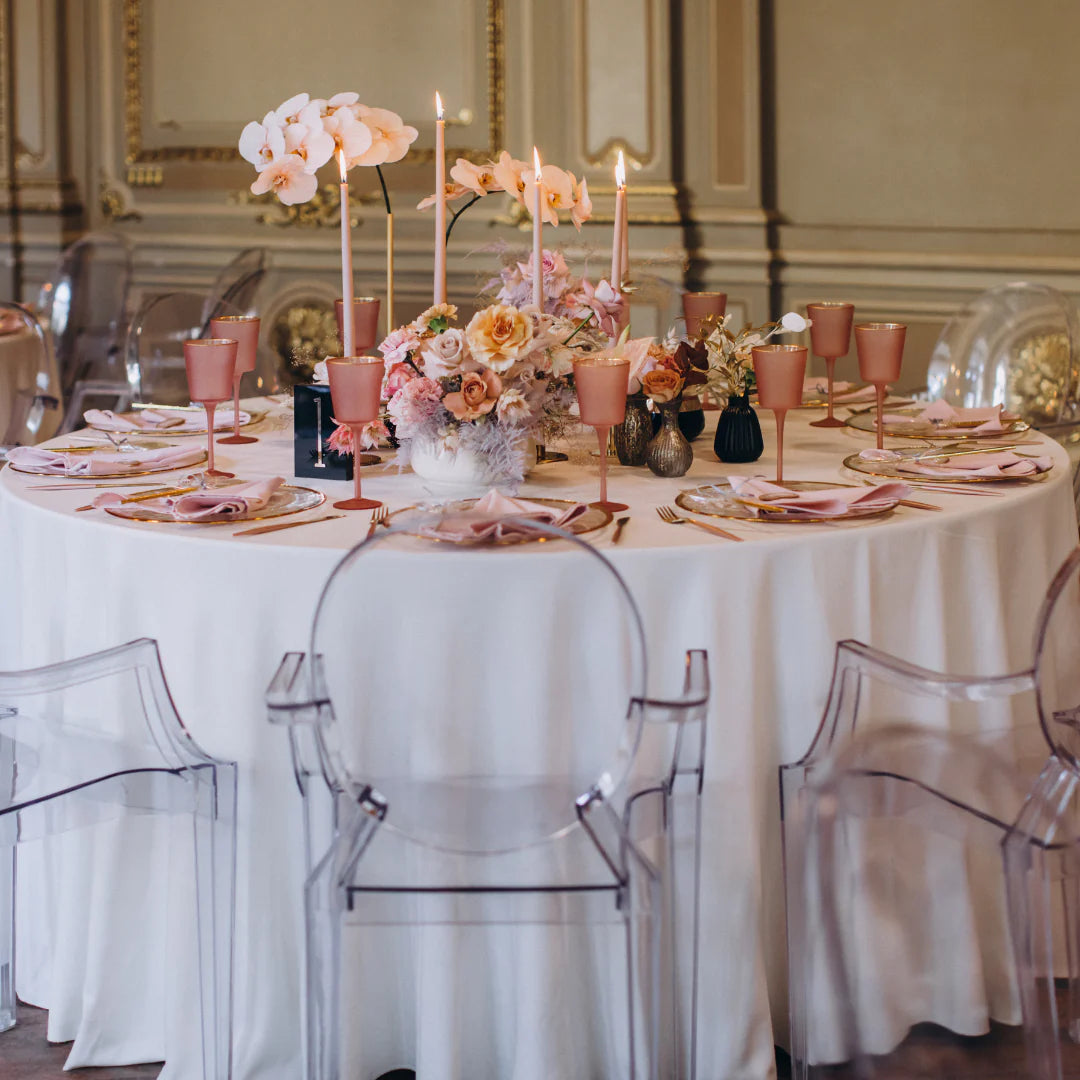 The Finest Round and Rectangle Polyester Tablecloths
