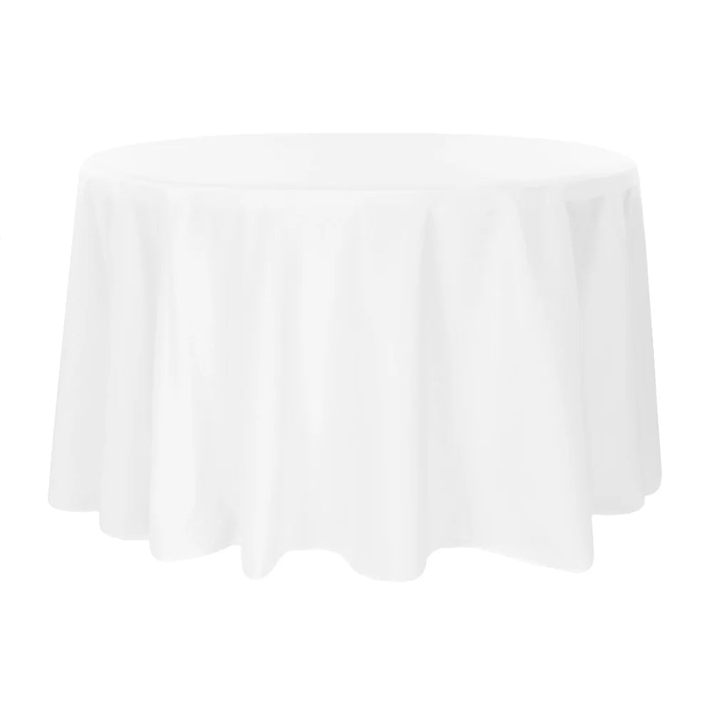 The Finest Round and Rectangle Polyester Tablecloths