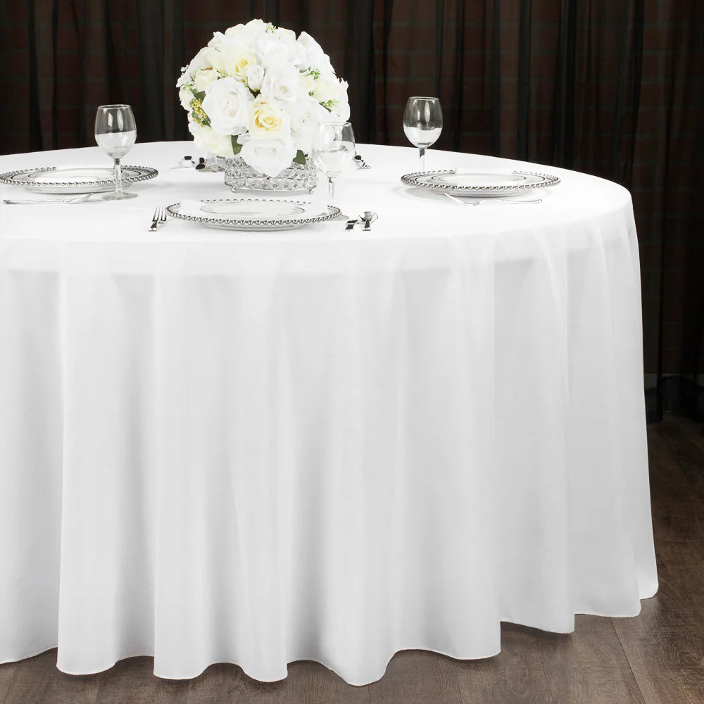 The Finest Round and Rectangle Polyester Tablecloths