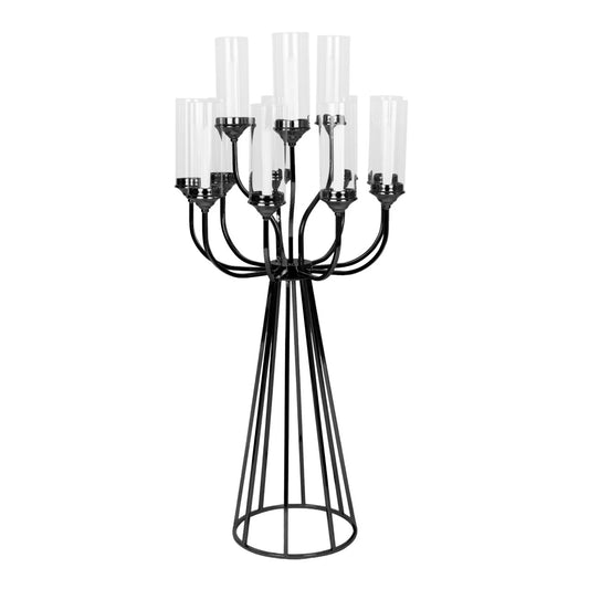 12-Arm Candle Holder Candelabra Table Centerpiece