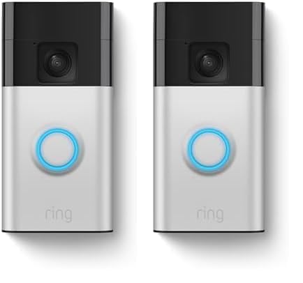 Ring Battery Doorbell, Head-to-Toe Video, Live View, Two-Way Talk, Motion Detection & Alerts